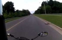 Liquid Image Ego 727 Sport Action Cam Test - CBR125R