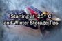 Cold Start in -25 Celsius & Motorcycle Winter Storage Tips